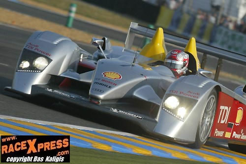 Geen 8e overwinning voor Tom Kristensen, wel een knappe 3e plaats!